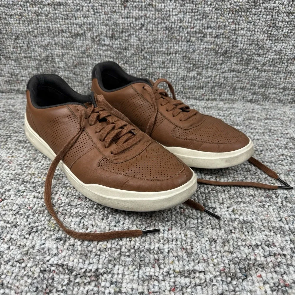 Cole Haan Shoes Mens 11.5 M Grand Crosscourt Tennis Lace Up Brown